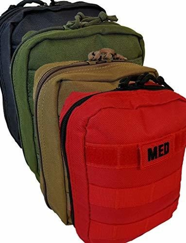 Completamente Equipada Molle Táctico Trauma Kit De Primera