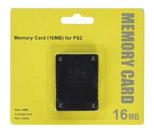 Memory Card 16mb Para Playstation 2 - Ps2- Console Salvar