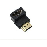 Adaptador Emenda Conector Em L 90 Graus Para Cabo Hdmi