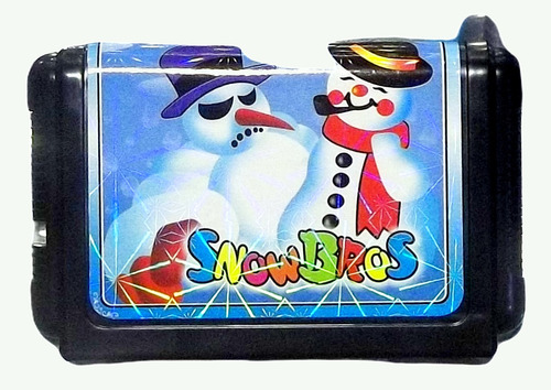 Cartucho Snow Bros Nick & Tom P Genesis Megadrive 70 Niveles