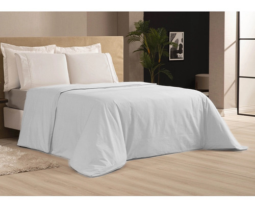 Capa Edredom Casal Duvet Zíper 400 Fios + 2 Fronhas Luxo