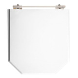 Pontto Lavabo Atrium Quadrado Cor Branco