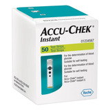 50 Tiras Cintas Reactivas Accu Chek Instant | Ohmni R