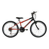 Bicicleta Infantil Athor Legacy Aro 24 - 18 Marchas Cor Vermelho