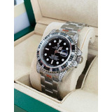 Belleza De Reloj Rolex Piedras Black