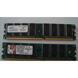 Memorias Ram Ddr1  512 Mb 400 Mhz Muy Buen Estado (jgo.x 2).