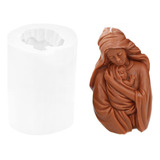 Molde Silicona Virgen Maria Velas, Chocolate, Cemento