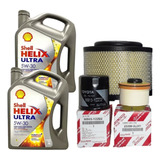 Kit Filtros + Aceite Shell 5w30 Toyota Hilux/sw4 Año 2010