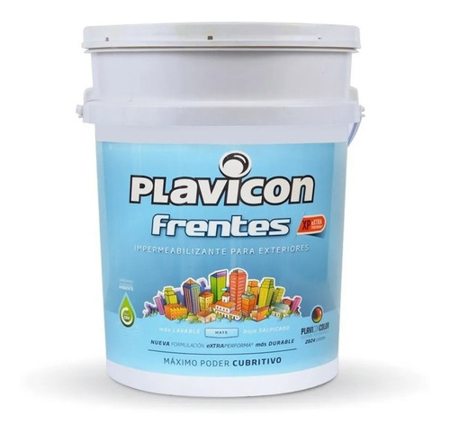 Plavicon Frentes Blanco X 1,25k Pintu Don Luis Mar Del Plata