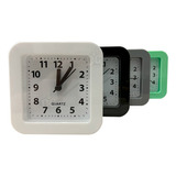 Reloj Despertador De Mesa Diseño Moderno Cuadrado Quartz