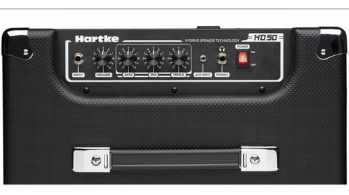 Amplificador Hartke Hd Series Hd50 Para Baixo De 50w Preto