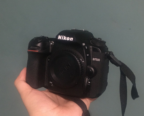  Nikon D7500 Dslr Color Negro (cuerpo)