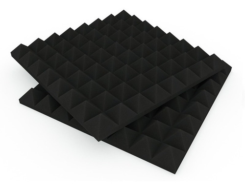  Panel Acústico Acuflex Pirámide Profesional 50x50x5 Cm