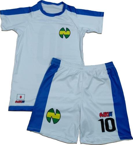 Uniforme Adulto Completo Niupy Supercampeones Oliver Benji