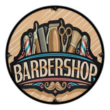 #813 - Cuadro Decorativo Barbershop Barberia Barba No Chapa