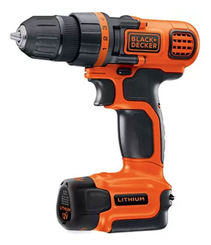 Taladro Atornillador Black And Decker Ld-112ar 10mm 12v Ion 