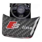 Embellecedor Volante Fibra Carbon  Audi Sline A1 A3 A4 A5