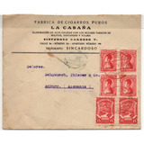 Sobre Scadta Fábrica De Cigarros La Cabaña Barranquilla 1925