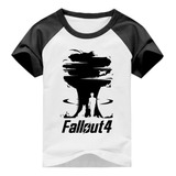 Camiseta Gamer Fallout 4 Bomba Nuclear Ativada