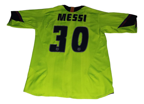 Jersey Fc Barcelona 2005-06 Visita Firmada Lionel Messi 