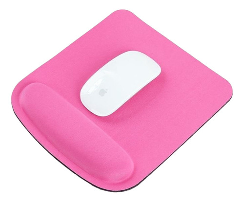 Conforto Mouse Pad De Pulso De Eva Espuma Ergonômica Macia Cor Rosa