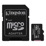 Microsd Kingston 128gb C/adap Clase 10 100mb/s Canvas Plus