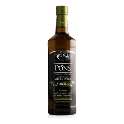 Aceite Oliva Premium Extra Virgen Español Pons 750ml Vidrio | Meses sin interés