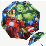 Guarda Chuva Infantil Automático Avengers Vingadores Brizi