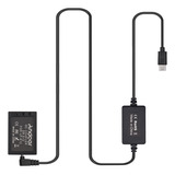 Cable Andoer Pd Usb Tipo-c A Dr-e12 Batería Ficticia Dc