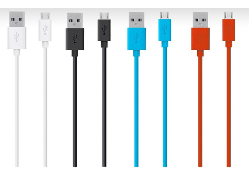 Pack X10 Cable Micro Usb Carga Rápida 3.1a Celulares - Dinax