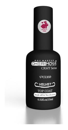 Top Coat Uv/led Velvet Seal Semi Cherimoya Crmy