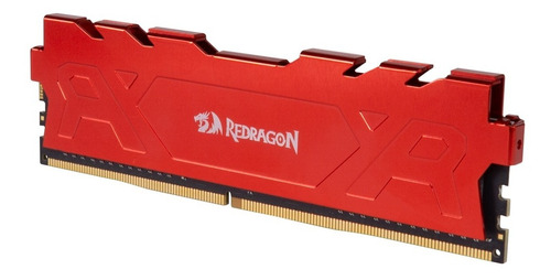 Memória Ddr4 16gb 3200mhz Cl16 Vermelha Redragon Rage