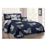 Cubrecama Cobertor Quilt Verano Reversible 2 Plazas Csa2