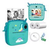 Cámara Digital Para Niños Fotos Imprimible Instantánea 4800w