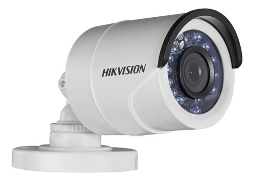 Hikvision Camara Analoga Tubo 1080p  2,8mm  Ir 20m Ip66 Meta Color Blanco