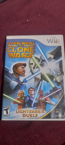 Juego De Wii Star Wars The Clone Wars