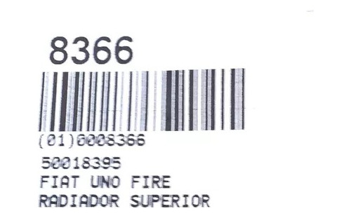 Manguera Superior Radiador Fiat Uno Fire 1.3 8v 3 Vias Foto 2