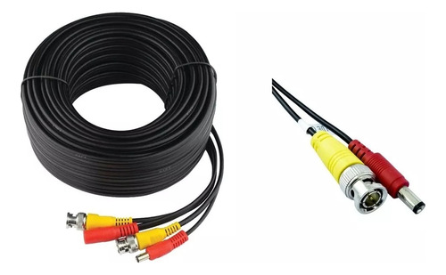 Cable Siames Coaxial Armado 18m Interior/exterior 1080/ 4k