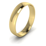 Landa Jewel - Anillo De Boda De Oro Macizo Unisex, Liso, 14k