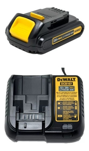 Dewalt Kit Batería Con Cargador 20 Voltios Max 