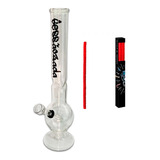 Bong De Vidro Sessãozada + Escova De Limpeza Tip Cleaner