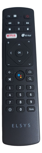 Controle Remoto Streaming Elsys Etri02 Netflix Voice C/ Nf !