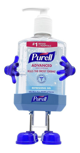  Alcohol Gel Purell Original Purell En Botella Fragancia A Sin Aroma Con Dosificador 236 L 300 g