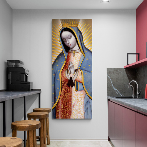 Cuadro Lienzo Tayron Store Virgen De Guadalupe 012 100x40cm