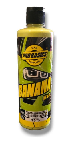 Banana Wax Cera Líquida Carnáuba Brasileña Alto Brillo 250ml