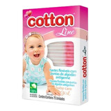 Cotonete Hastes Flexíveis Baby Cotton Line 75 Unidades