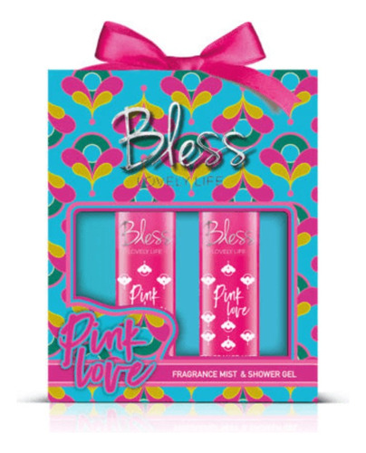 Bless Lovely Life Set Pink Love Body Splash + Shower Gel