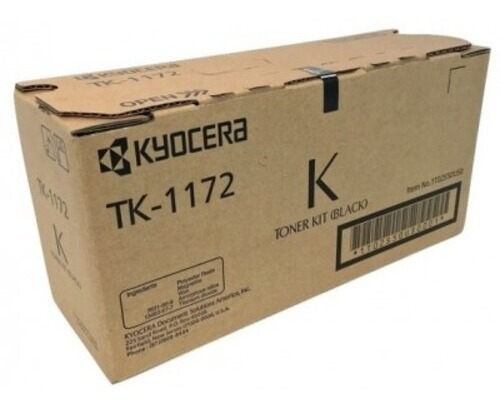 Tóner Kyocera Tk-1172, Negro, 7200 Páginas