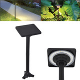 Espeto Jardim Poste Balizador Quadrado Preto 6w 3000k Gaya