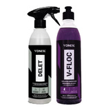 Delet Limpador Pneus E Borracha + Shampoo Automotivo V-floc